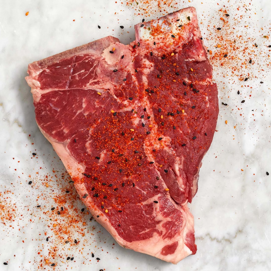 Стейк T-Bone Ангус (США) 21+ день витримки